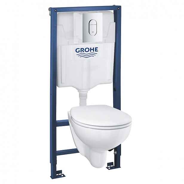 Závěsný WC set do lehkých stěn / předstěnová Grohe Bau Ceramic G39418000