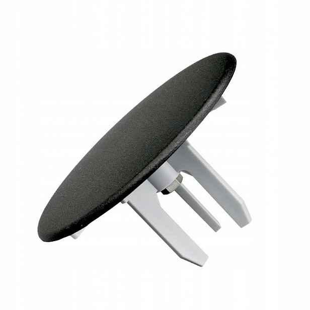Kryt pro sprchový sifon HC27MBNTOP+SUPP Černý Matný Mcalpine