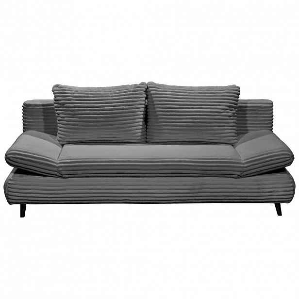 MID.YOU ROZKLÁDACÍ POHOVKA, textil, antracitová