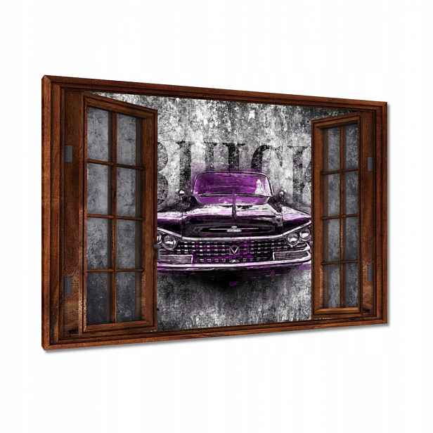 Obrazy 90x60 Fialový Buick