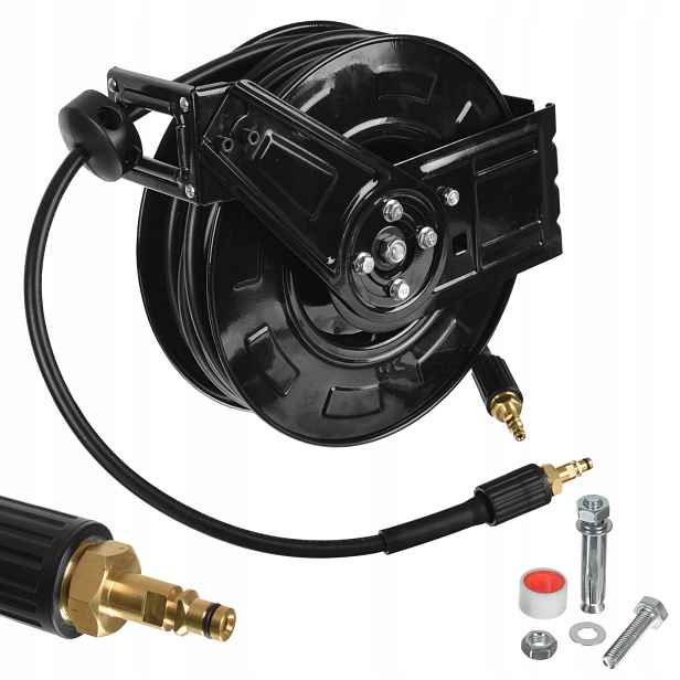 Automatický buben hadice 18 m pro myčku Karcher K2 K3 K4 K5 K6 K7 Quick Connect