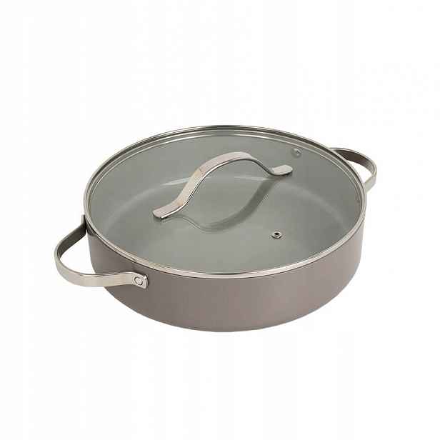Nízký Hrnec Keramický Povrch 28 cm 3,9 l Maestro MR-4009-28S