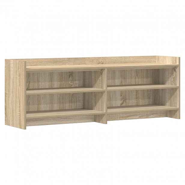 vidaXL Televizní skříň 135 x 33 x 47 cm Dub sonoma Kompozitní dřevo