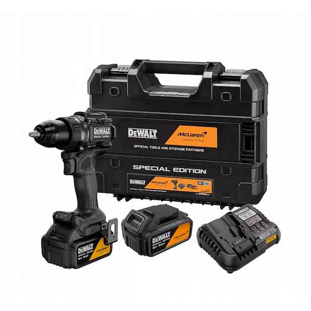 Dewalt x McLaren DCD81MP2T Aku Vrtačka – 2 x 5 Ah