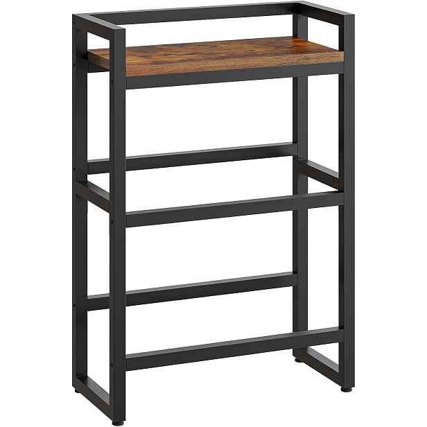 Kuchyňský regál na přepravky Vasagle Milona 47 cm hnědý/černý
