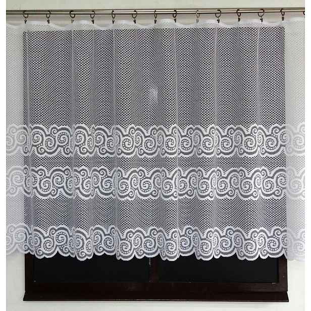 Mg Záclona 667/6 žakár 290x180 cm Hotová S Páskou K
