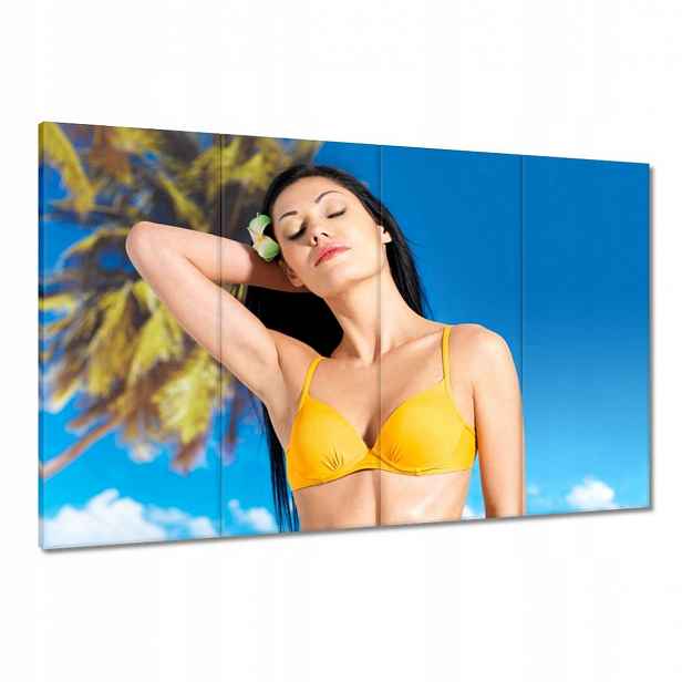 Obrazy 120x80 Žluté bikiny Tropiki Top
