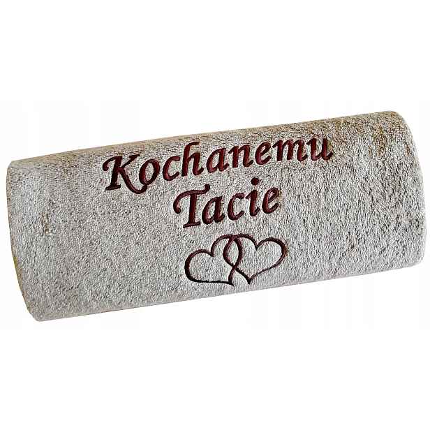 Praktický dárek ke Dni Tatínků Pro Otce Tchána, velký ručník s nápis, jméno