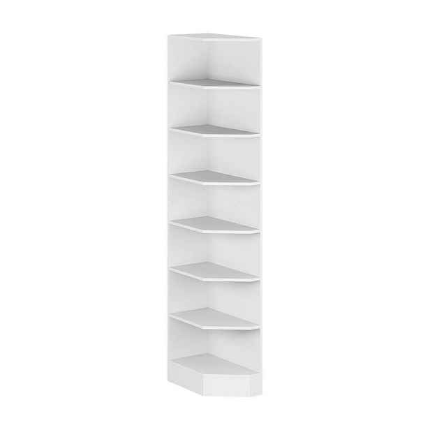 Vicco POLICE KUCHYŇ R-Line, Bílá/Bílá, 30 cm se 7 přihrádkami