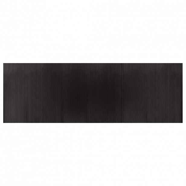 vidaXL Koberec obdélníkový tmavě hnědý 100 x 300 cm bambus