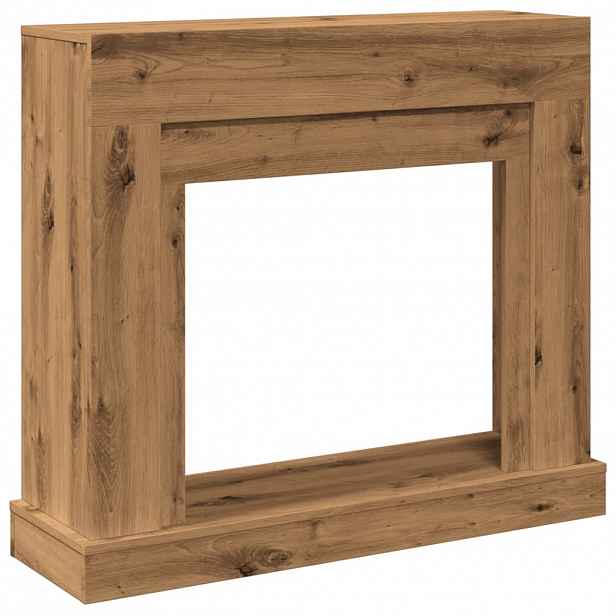 vidaXL Krbová obestavba dub artisan 100x30x87,5 cm kompozitní dřevo