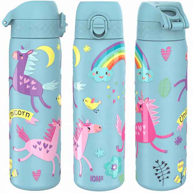 Termos Láhev Na Pití Školka Dítě Láhev Jednorožec ION8 0,5L 500 ml