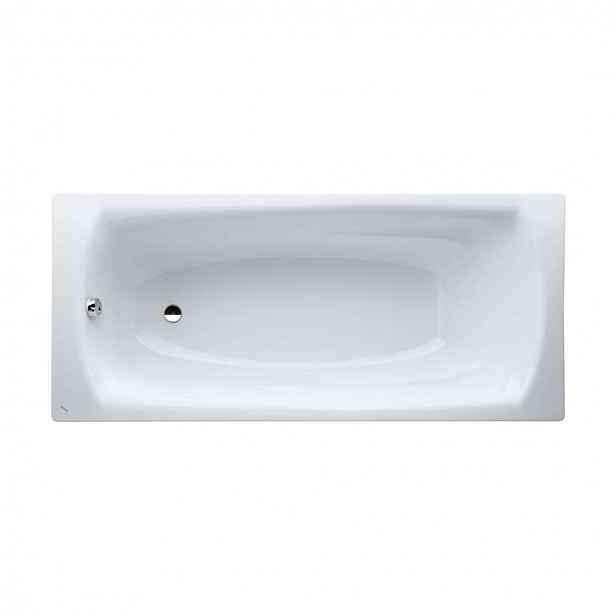 Laufen Palladium - Zápustná ocelová vana 180x80 cm, bílá H2251000000401