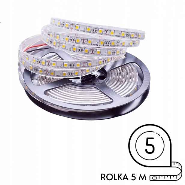 Led pásek 12V Rgb 60xSMD5050 14.4W/m vícebarevný Greenie 5 m IP68
