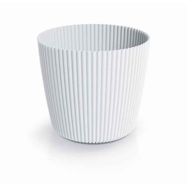 Prosperplast Květináč MILLA ROND IX bílý, varianta 14,6 cm