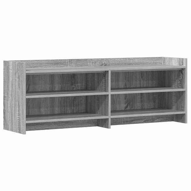 vidaXL Televizní skříň 135 x 33 x 47 cm Šedý Sonoma Kompozitní dřevo