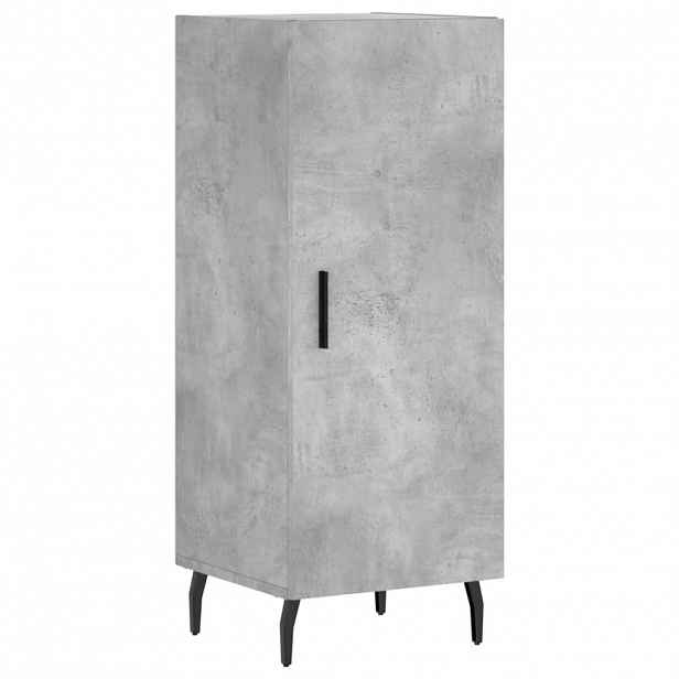 vidaXL Příborník betonově šedý 34,5 x 34 x 90 cm kompozitní dřevo