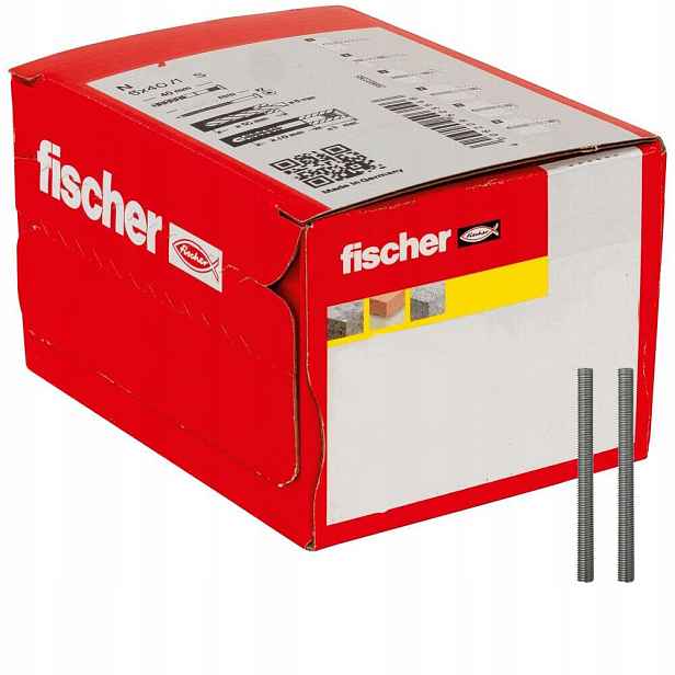 Fischer závitová tyč Fis A M12x1000 R 1 m délka nerezová ocel 10 Ks