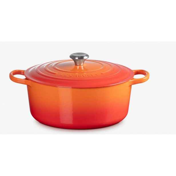 Le Creuset Signature - Pekáč kruhový s poklicí, objem 1,8 l, volcanique 21177180902430