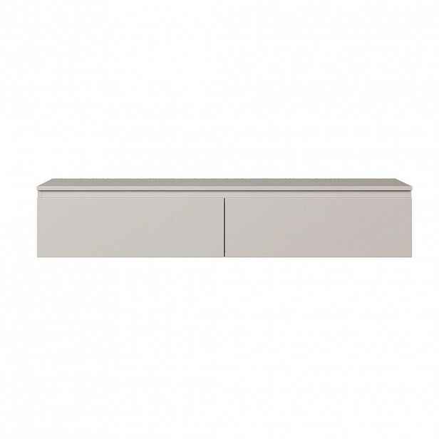 Selsey TV stolek Bemmi šedobéžový 150/28/32 cm