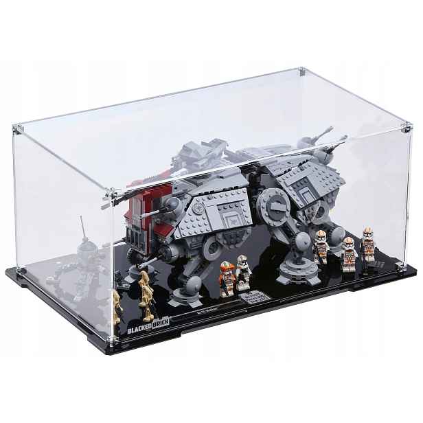 Blacked Brick vitrína pro Lego 75337 Star Wars – kráčející stroj At-te