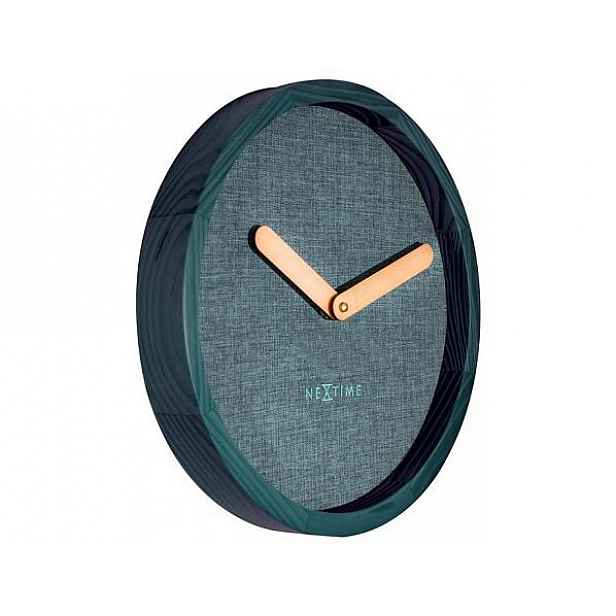 Designové nástěnné hodiny 3155tq Nextime Jeans Calm 30cm