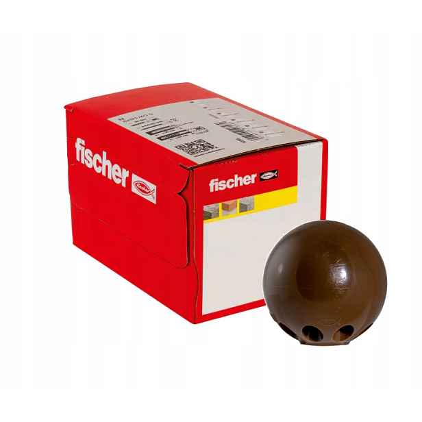 Fischer Dveřní doraz Ts 8 hnědý