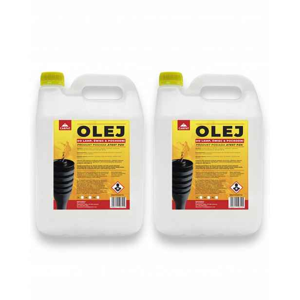 Olej Do Petrolejových Lamp Pochodňových Svíček 2x 5L Carpat