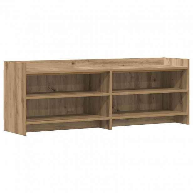 vidaXL Televizní skříň 135 x 33 x 47 cm Dub artisan Kompozitní dřevo