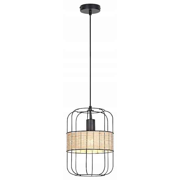 Závěsná lampa E27 1x40W černá 5283 Indiana Rabalux