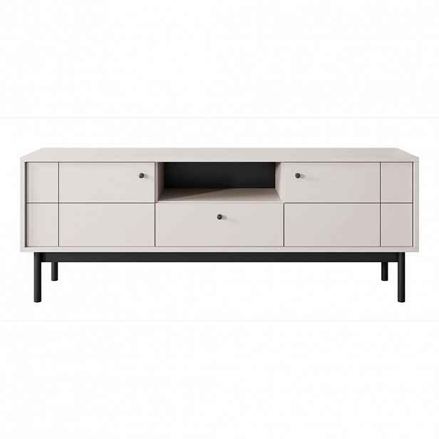 Selsey TV stolek Japandies šedobéžový 153/57/39 cm
