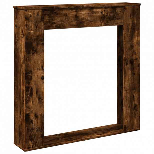 vidaXL Krbová obestavba kouřový dub 100 x 20 x 100 cm kompozitní dřevo