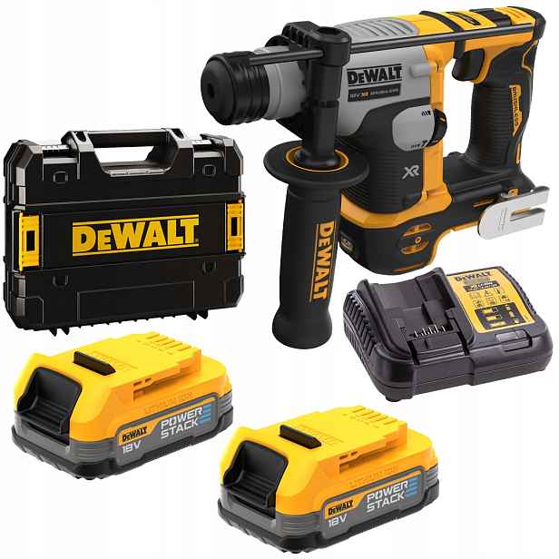 Vrtací kladivo Sds+ 1,4J 2x1.7Ah Powerstack DeWALT DCH172E2T-QW