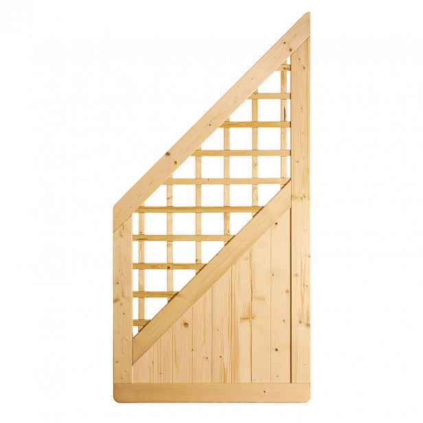 Zkosená stěna Modern s mřížkou