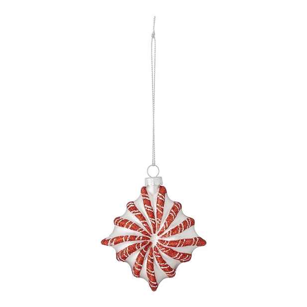 Skleněná vánoční ozdoba 9 cm Candy – Bloomingville