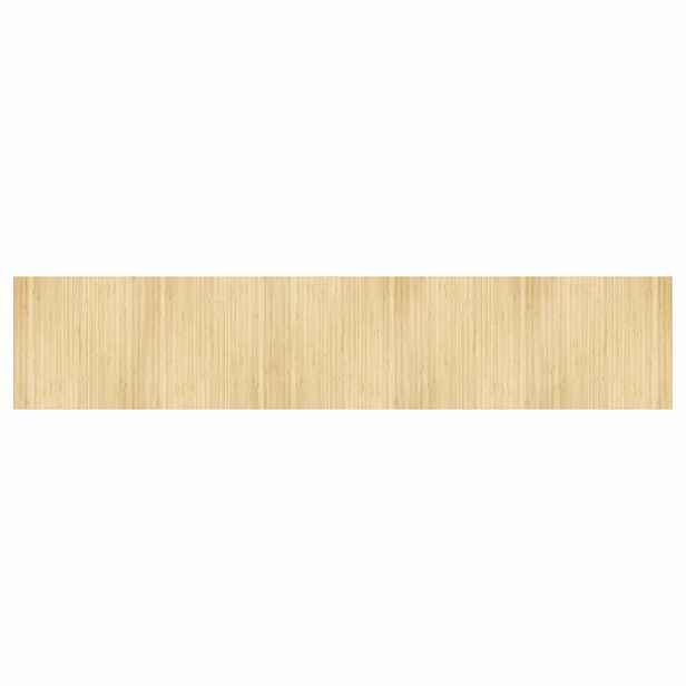 vidaXL Koberec obdélníkový světle přírodní 100 x 500 cm bambus