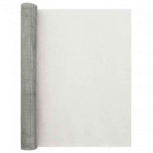 vidaXL Síťovina 60 x 500 cm 20 Mesh Nerezová ocel 201 Stříbrná