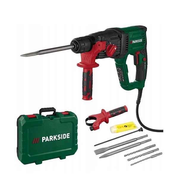 Vrtací kladivo Parkside Pbh 1050 D4 1050 W Kombinované vrtací-sekací kladivo