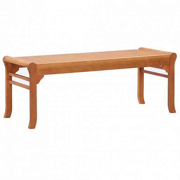 vidaXL 2místná zahradní lavice 120 cm masivní eukalyptus