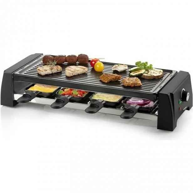 Domo DO9189G Elektrický gril Raclette 8 osob 1200 W – kámen grilovací deska