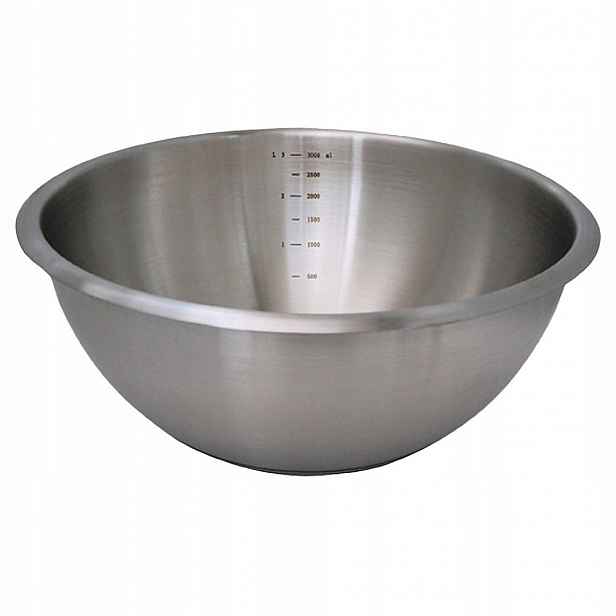 Kuchyňská mísa de Buyer Cul-de-Poule 30 cm 7 l ocel silikon