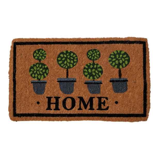Ručně vyrobená rohožka z kokosových vláken Home – 75*45*4 cm Mars & More