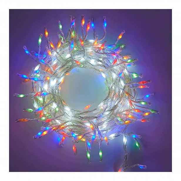 Světelný řetěz Led lampy 300 diod Rgb 5 m, vodotěsné Diy osvětlení