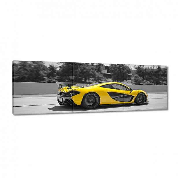 Obrazy 120x40 Yellow McLaren P1