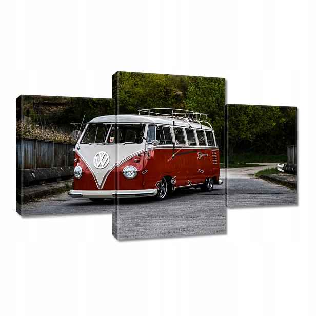 Nástěnné hodiny Volkswagen Transporter Vw 100x60