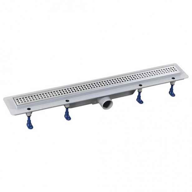 Polysan INDY sprchový žlab 81 cm plast nerez 73651