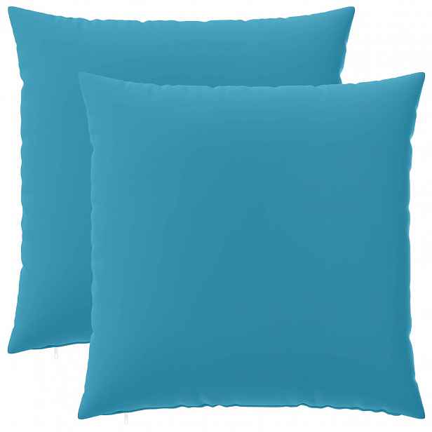 vidaXL Povlak na polštář 2 pcs HEERLEN Světle modrá 60 x 60 cm
