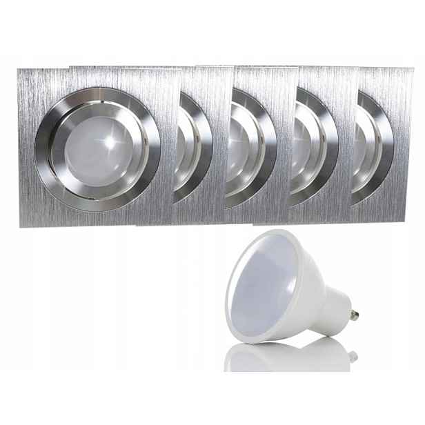 Sada stropního svítidla Halogen Led 5x žárovka
