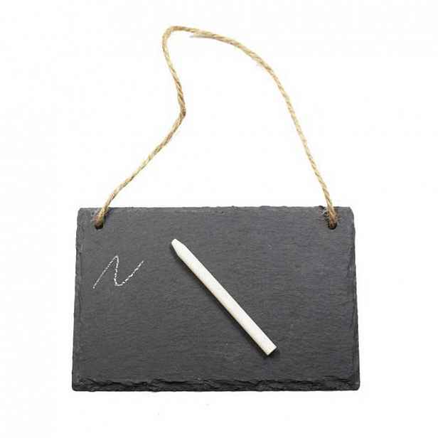 XXXLutz TABULE NA PSANÍ KŘÍDOU, kámen, 10/15 cm Ambia Home - 0048550017