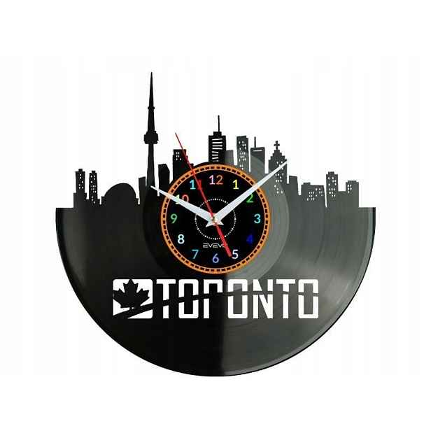 Toronto City Dárek pro milovníka originální Nástěnná Dekorace z desky